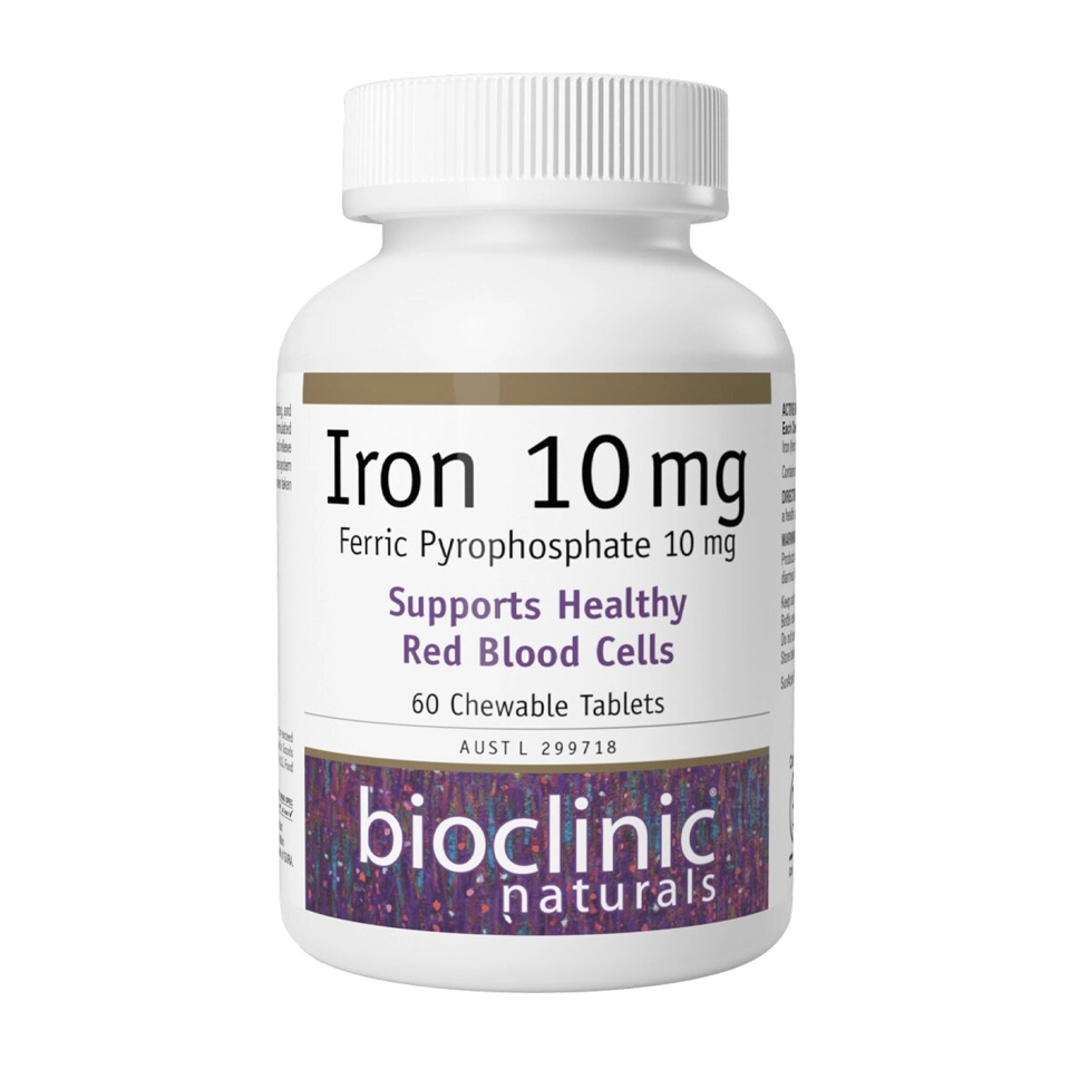 Bioclinical Naturals Iron 10mg