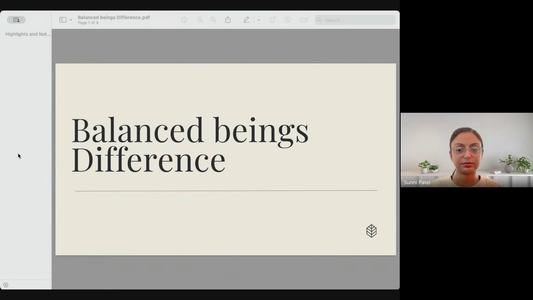 The Balanced Beings Difference Webinar